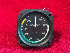 SIGMA TEK LIGHTED AIRSPEED INDICATOR P/N EA5175-12L-CIR CIRRUS P/N 13562-003